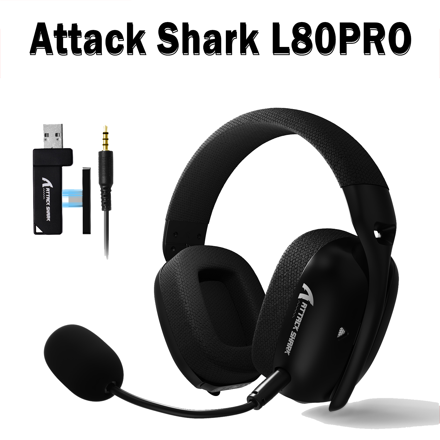 Wired Earphone Lightning - ATTACK SHARK L80PRO Wireless Gaming Headset