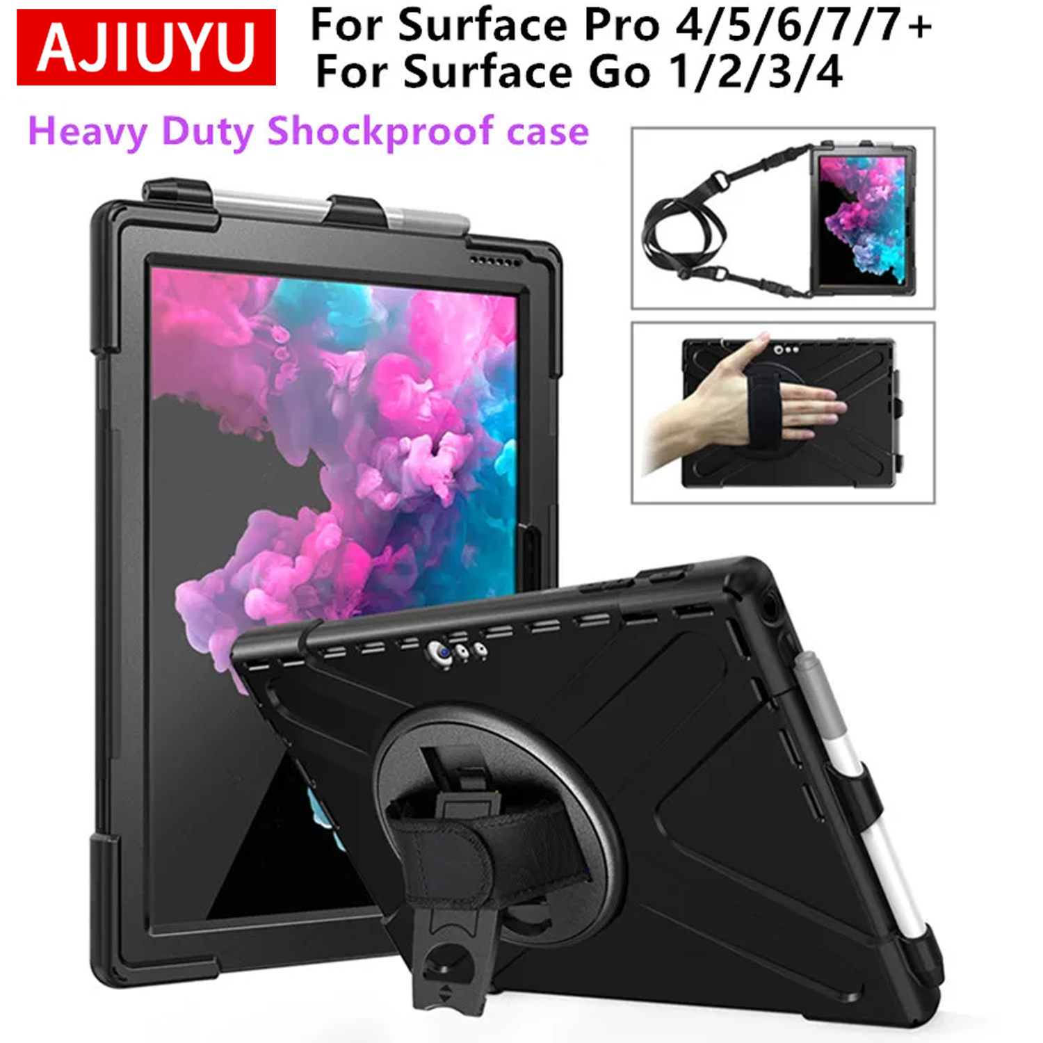 Tablet Cover Accessories - Kids Case For Microsoft Surface Pro