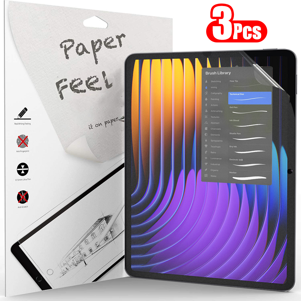 Paper Feel Screen Film - 3Pcs Paper Feel Like Screen Protector
