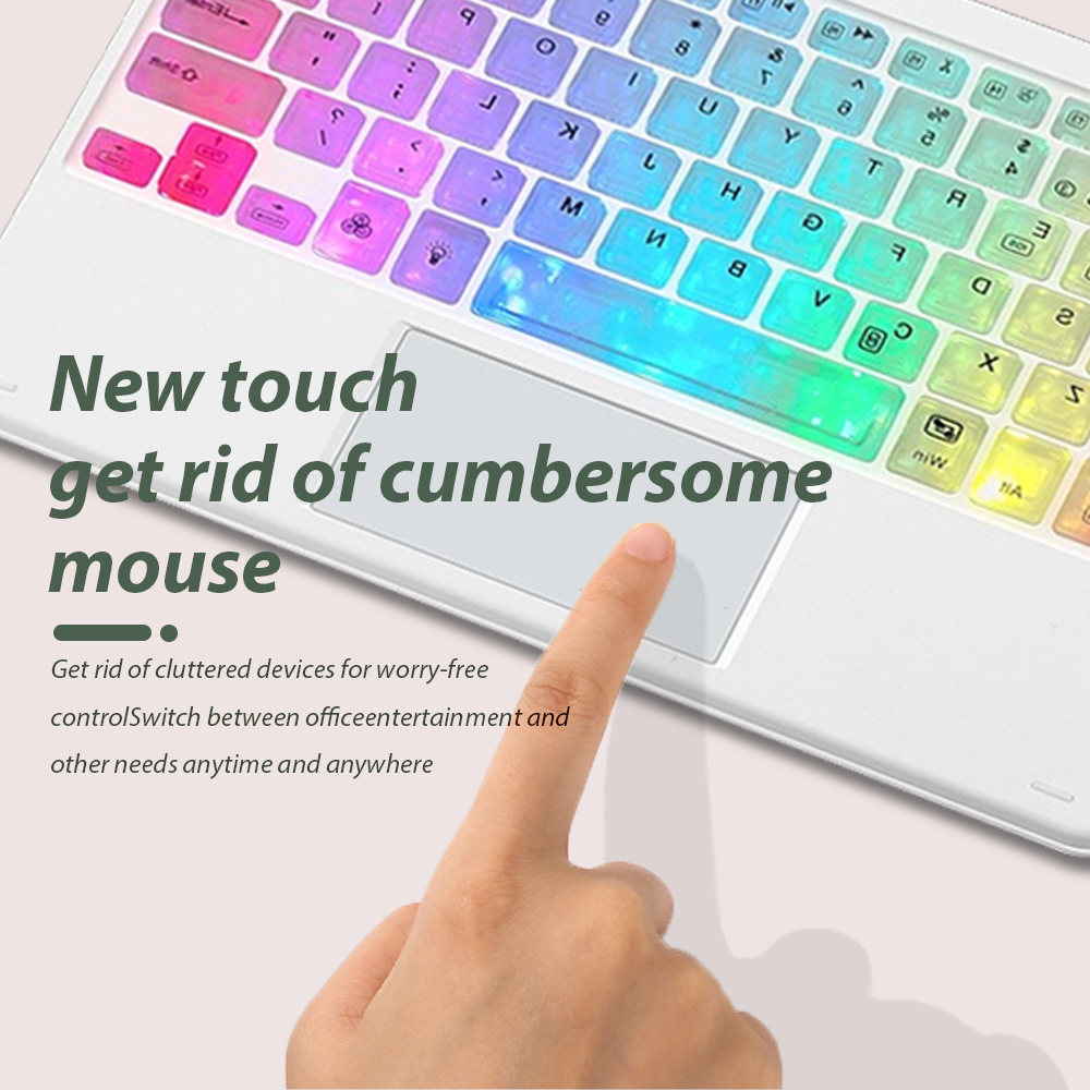Backlit Keyboard With Touchpad - Tablet Accessories For Gaming recension och pris