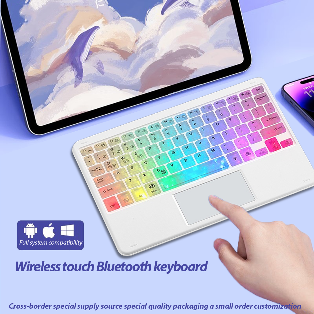 Backlit Keyboard With Touchpad - Tablet Accessories For Gaming recension och pris