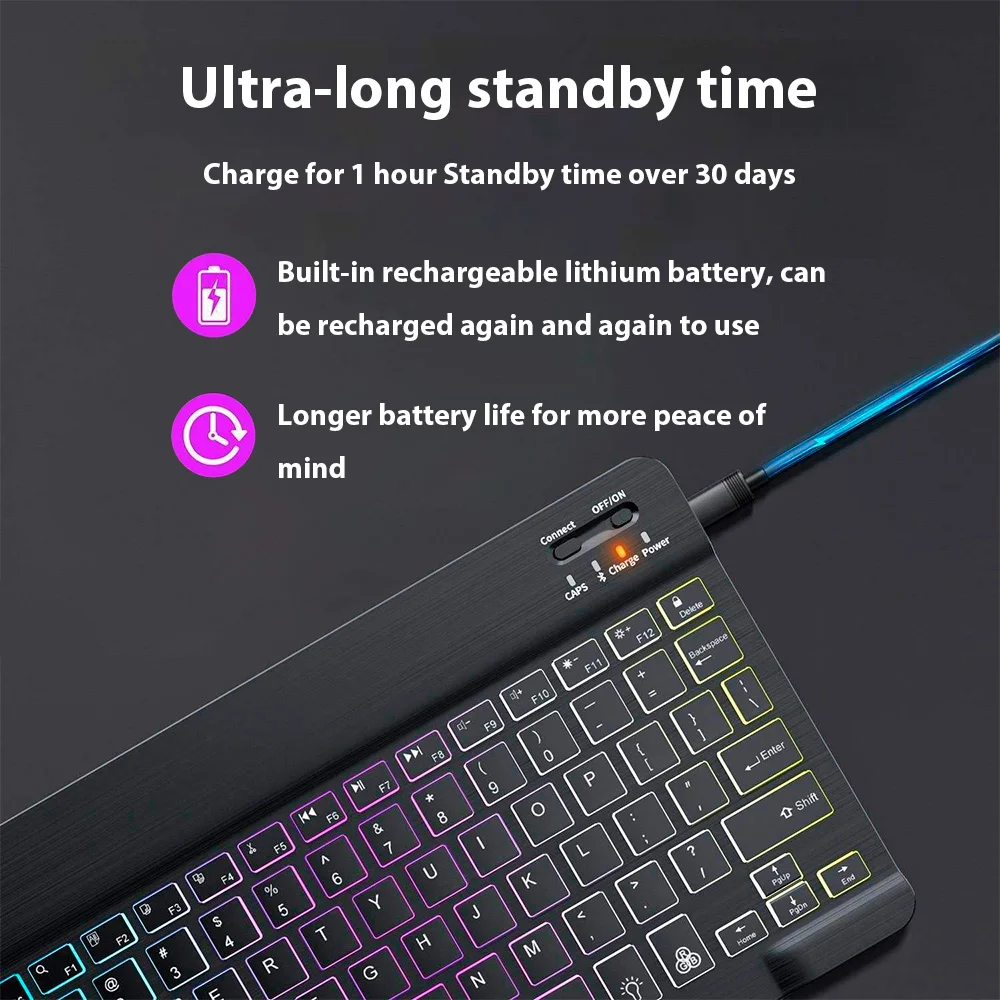 Bluetooth Keyboard for Tablet  - Tablet Accessories For Gaming recension och pris