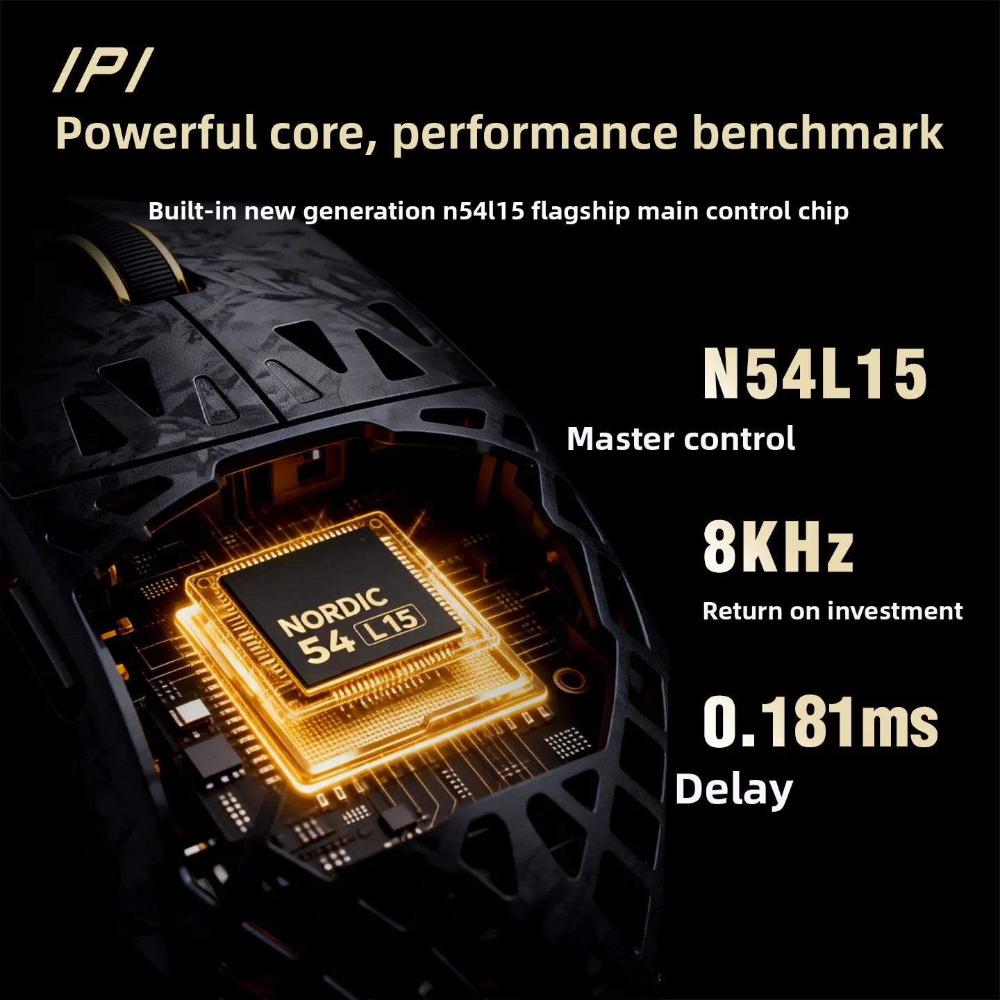 IPI STAY FLY Dual 8K PAW3950 M - Tablet Accessories For Gaming recension och pris