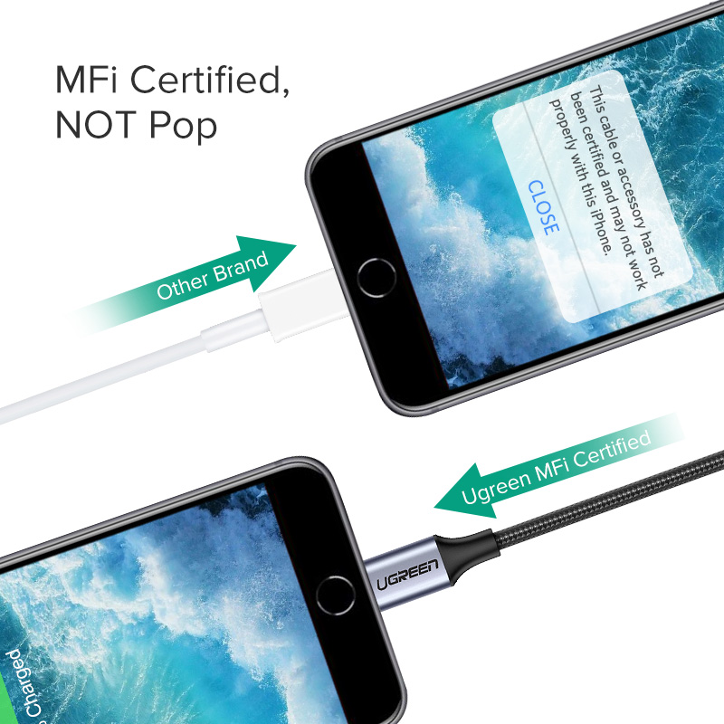 UGREEN Adapter for iPhones MFi - Wired Earphone Lightning recension och pris
