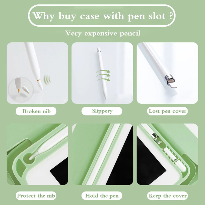 For iPad 10.2 9/8/7/6/ 10th Ge - Ipad Cover Folio recension och pris