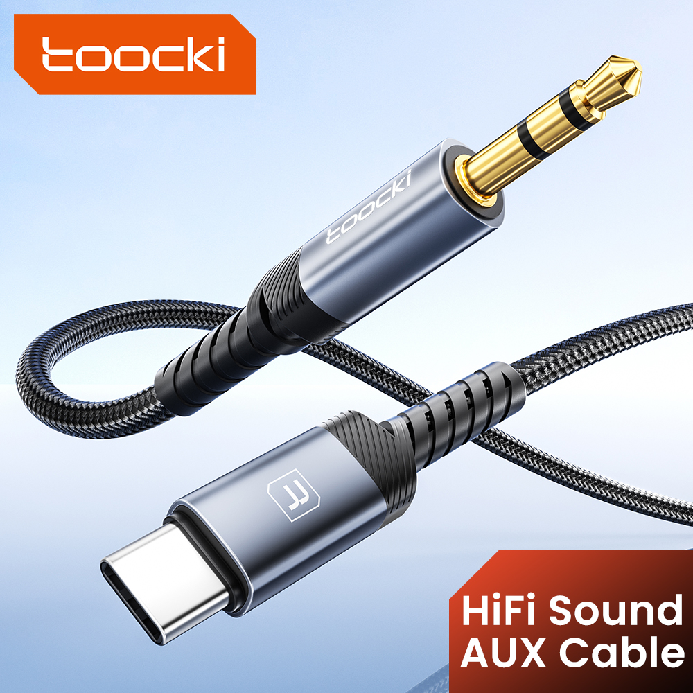 Toocki USB C/iP to 3.5mm Jack  - Wired Earphone Lightning recension och pris