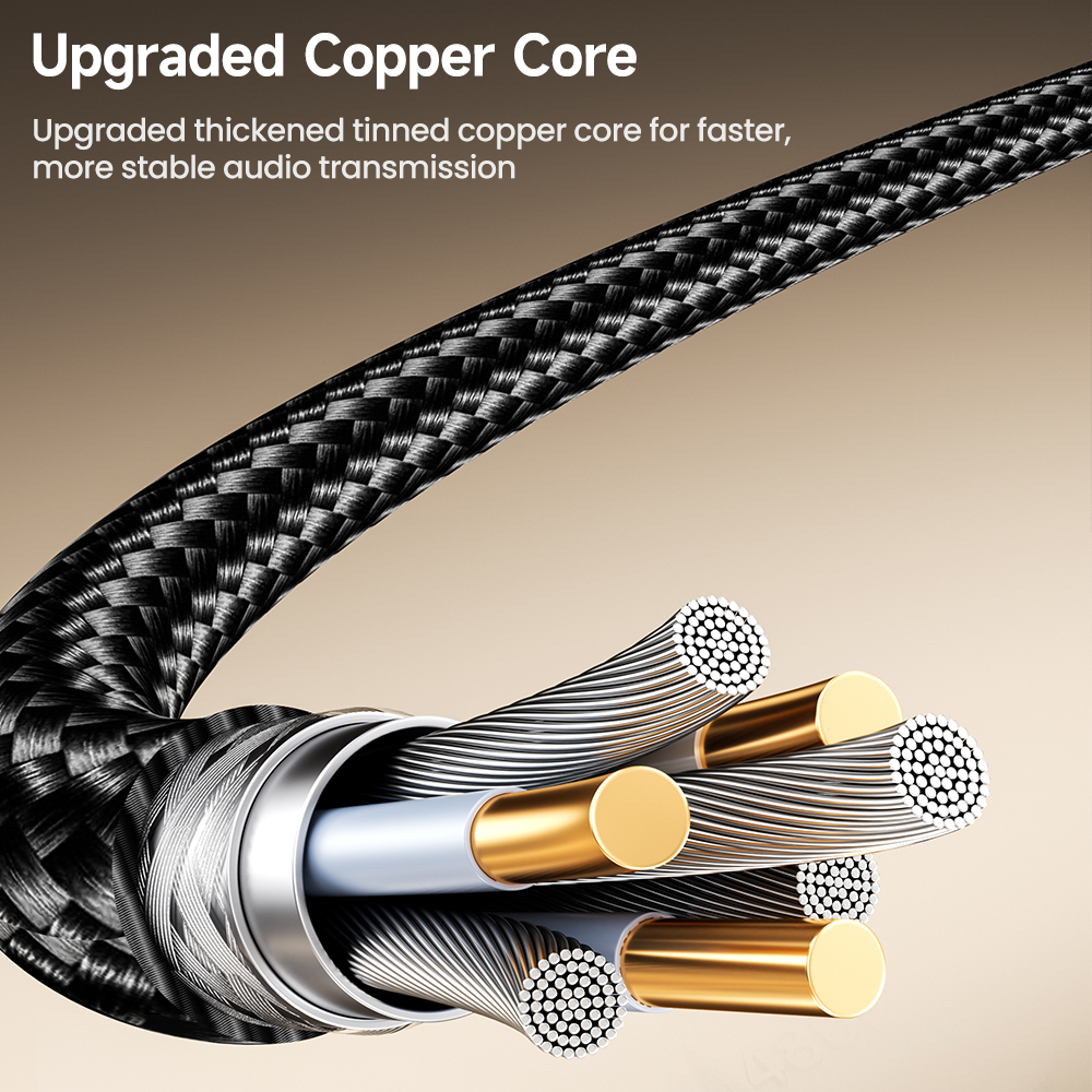 Toocki USB C/iP to 3.5mm Jack  - Wired Earphone Lightning recension och pris