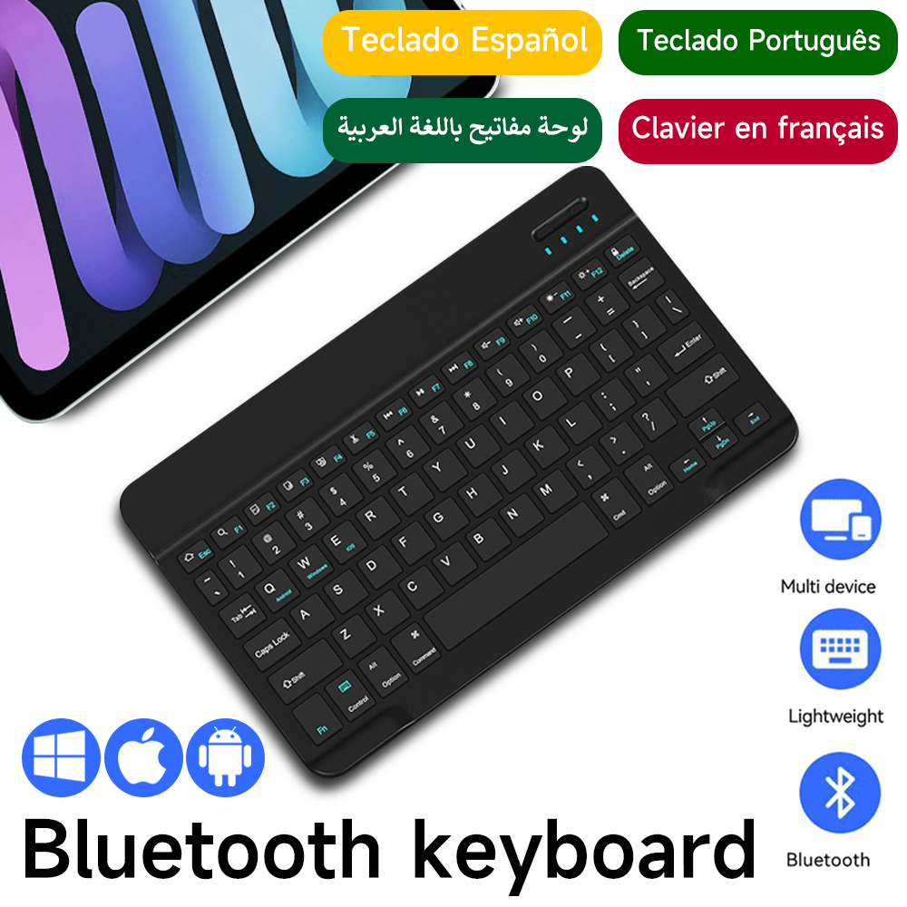 Bluetooth Keyboard for IOS And - Samsung Tablet With Accessories recension och pris