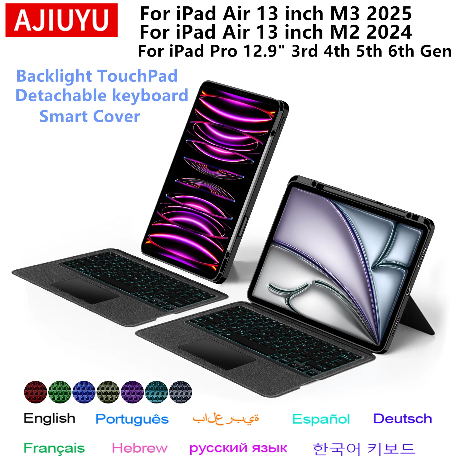Magic Keyboard Case for iPad A - Ipad Cover Folio recension och pris