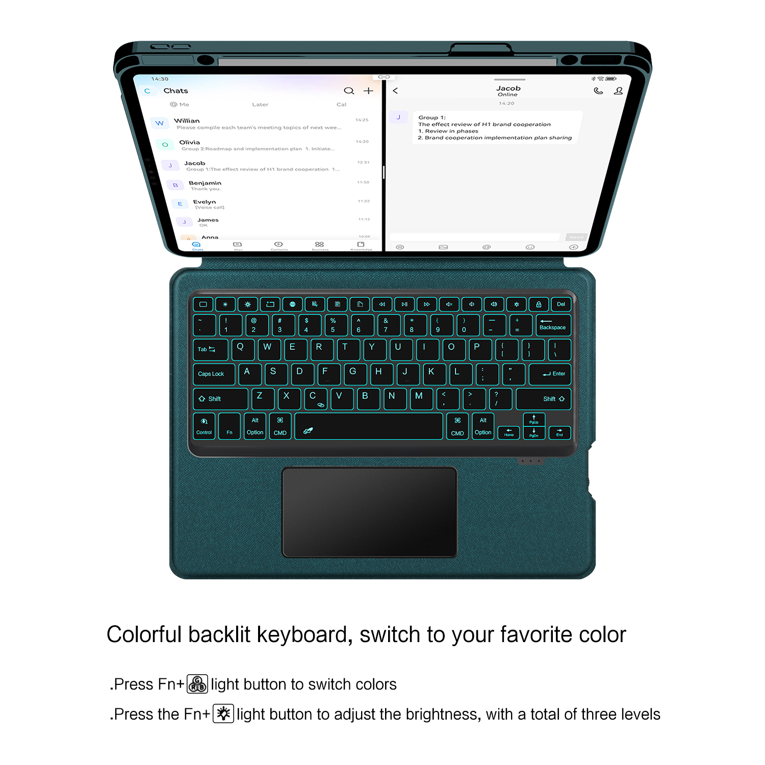 Magic Keyboard Case for iPad A - Ipad Cover Folio recension och pris