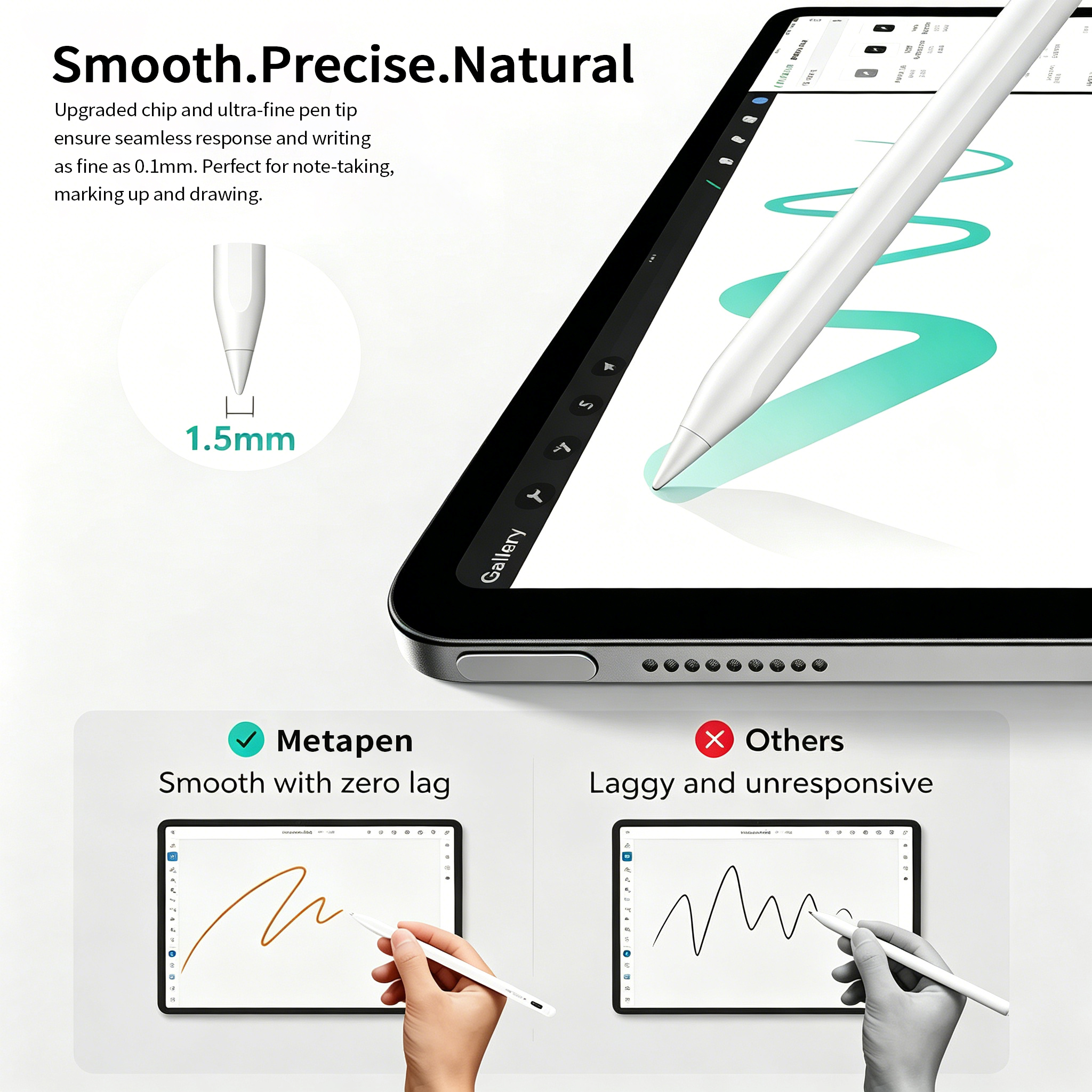 MetaPen A8 Stylus Pen For Appl - Tablet Accessories Kids recension och pris