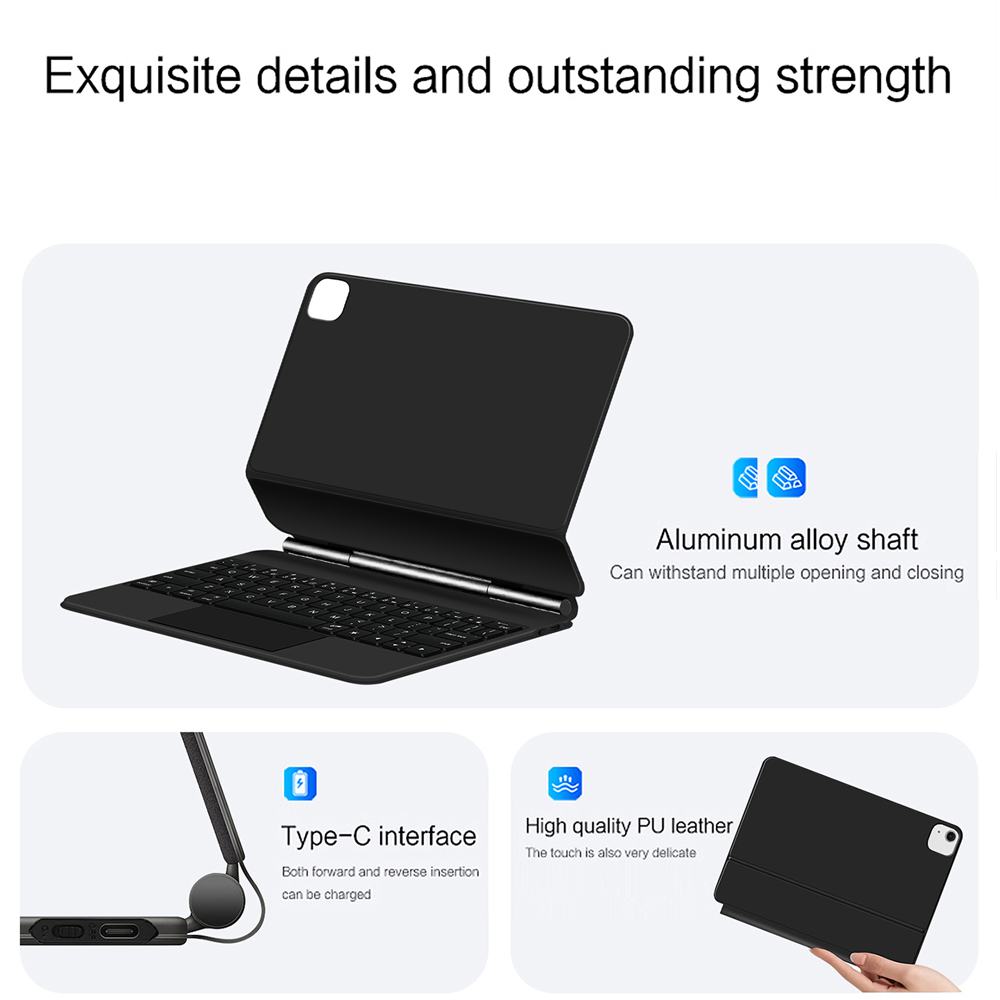 Magic Keyboard Case for iPad A - Ipad Cover Folio recension och pris