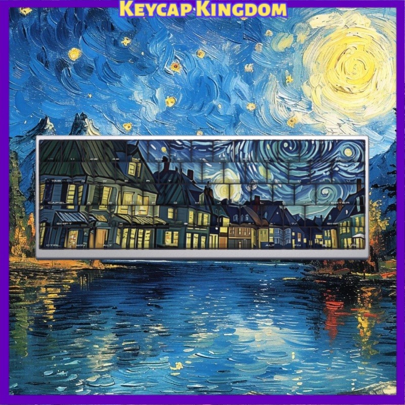 Van Gogh Starry Sky Theme Keyc - Tablet Accessories For Gaming recension och pris