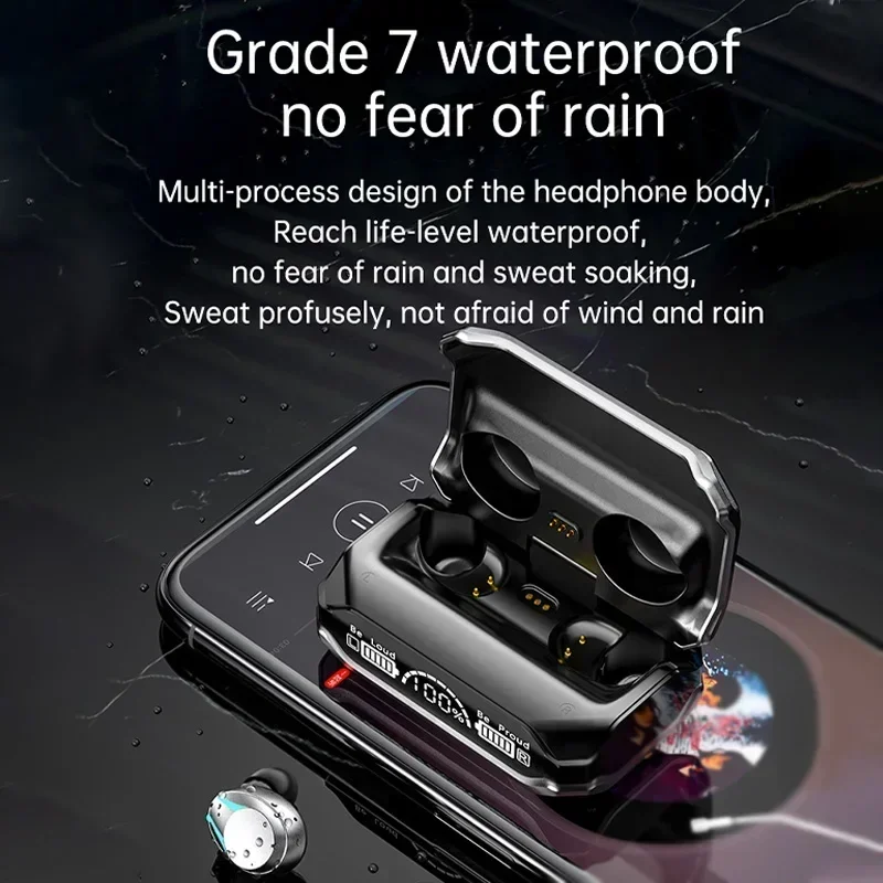 New TWS Bluetooth Earphones Wi - Wired Earphone Lightning recension och pris
