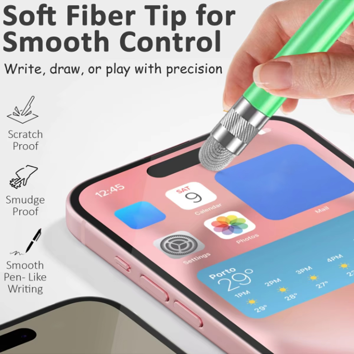 Graduated Color Silver Fiber T - Tablet Pencil Accessories recension och pris