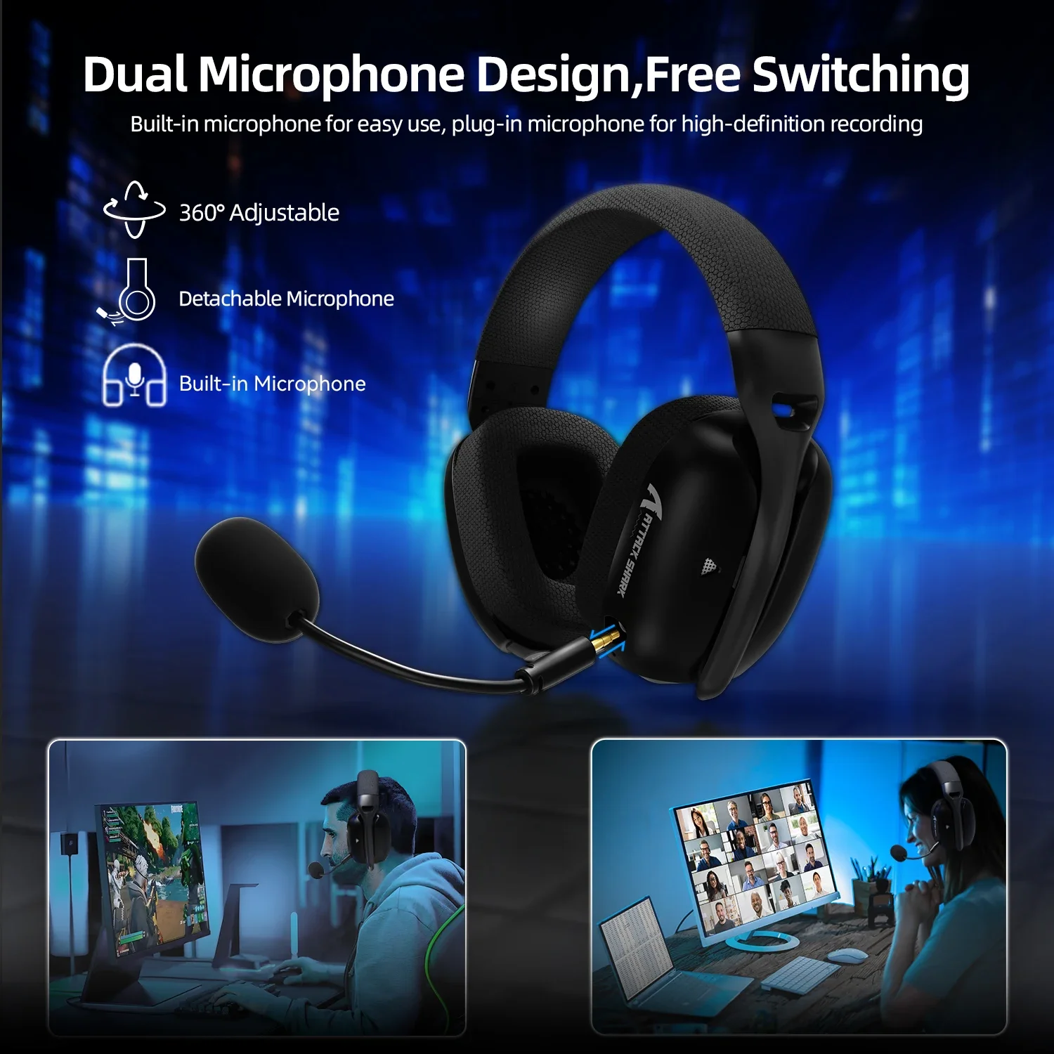 ATTACK SHARK L80PRO Wireless G - Wired Earphone Lightning recension och pris