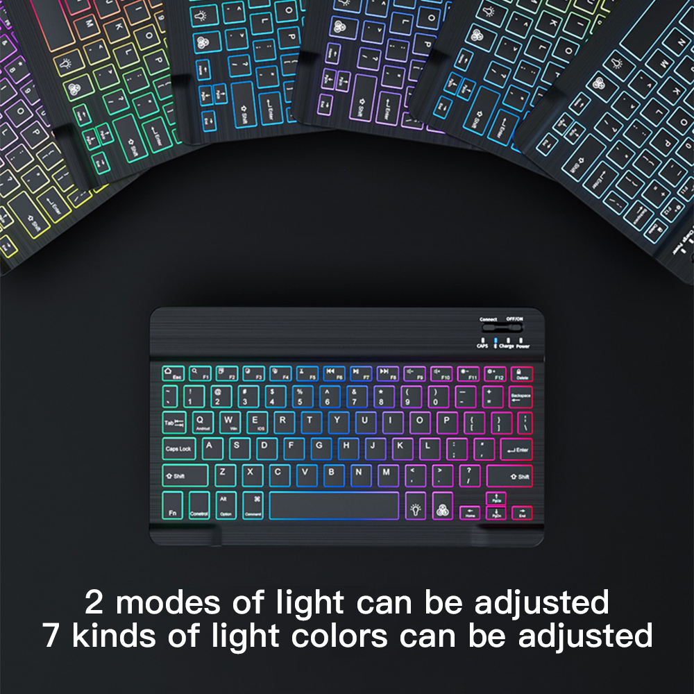 Backlit Backlight Bluetooth Ke - Tablet Accessories For Gaming recension och pris