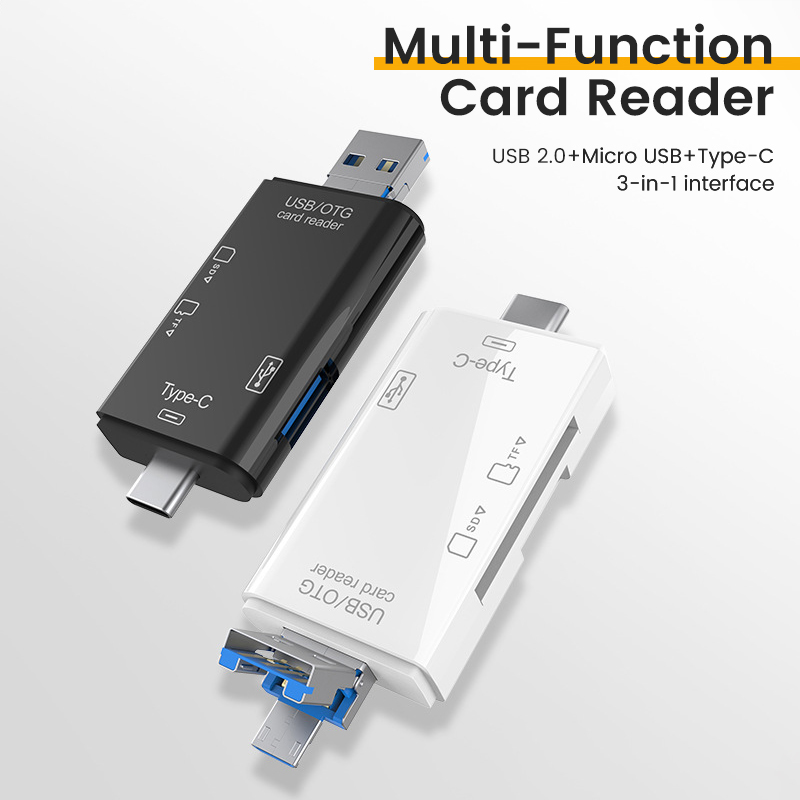USB Type C Card Reader 6 in 1  - Tablet Accessories For Reading recension och pris