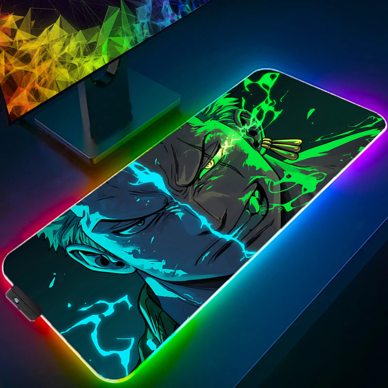 ONE PIECE Zoro Mouse Pad RGB G - Tablet Accessories For Gaming recension och pris