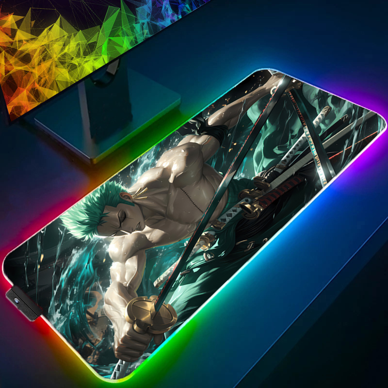 ONE PIECE Zoro Mouse Pad RGB G - Tablet Accessories For Gaming recension och pris