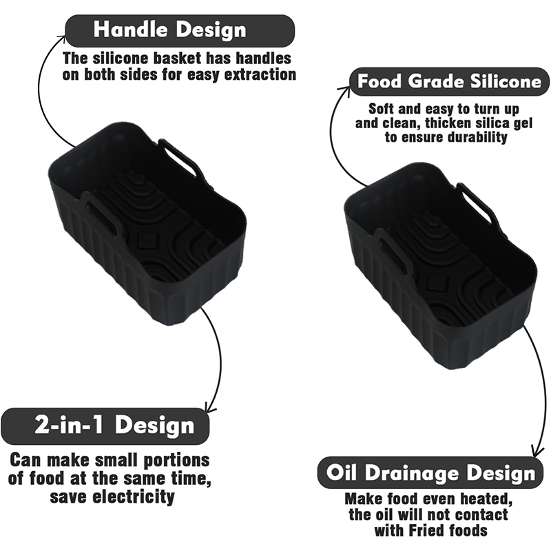 20-22cm Air Fryer Silicone Mol - Hotwav Tablet Accessories recension och pris