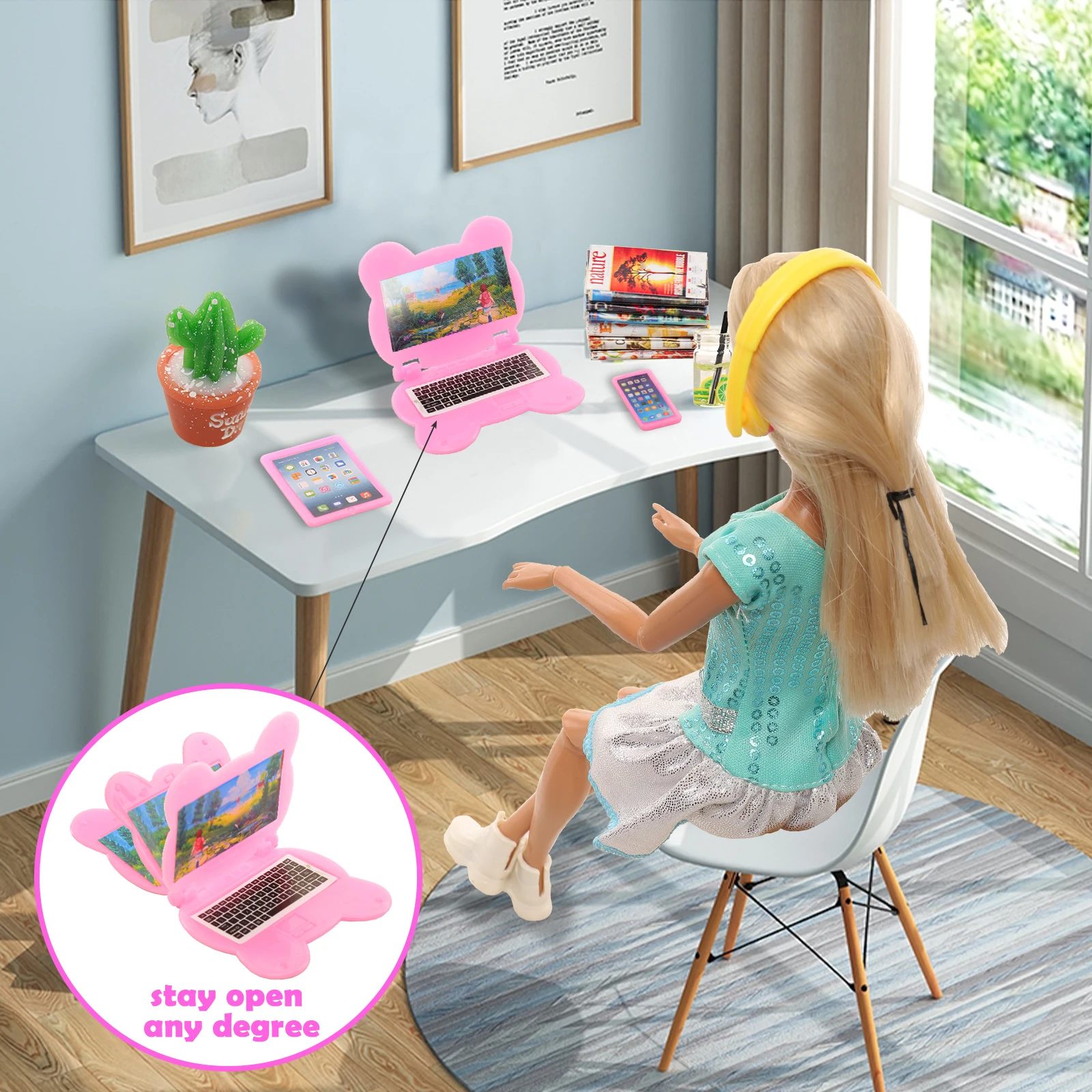 17pcs Set Funny Dollhouse Acce - Tablet Accessories Set recension och pris