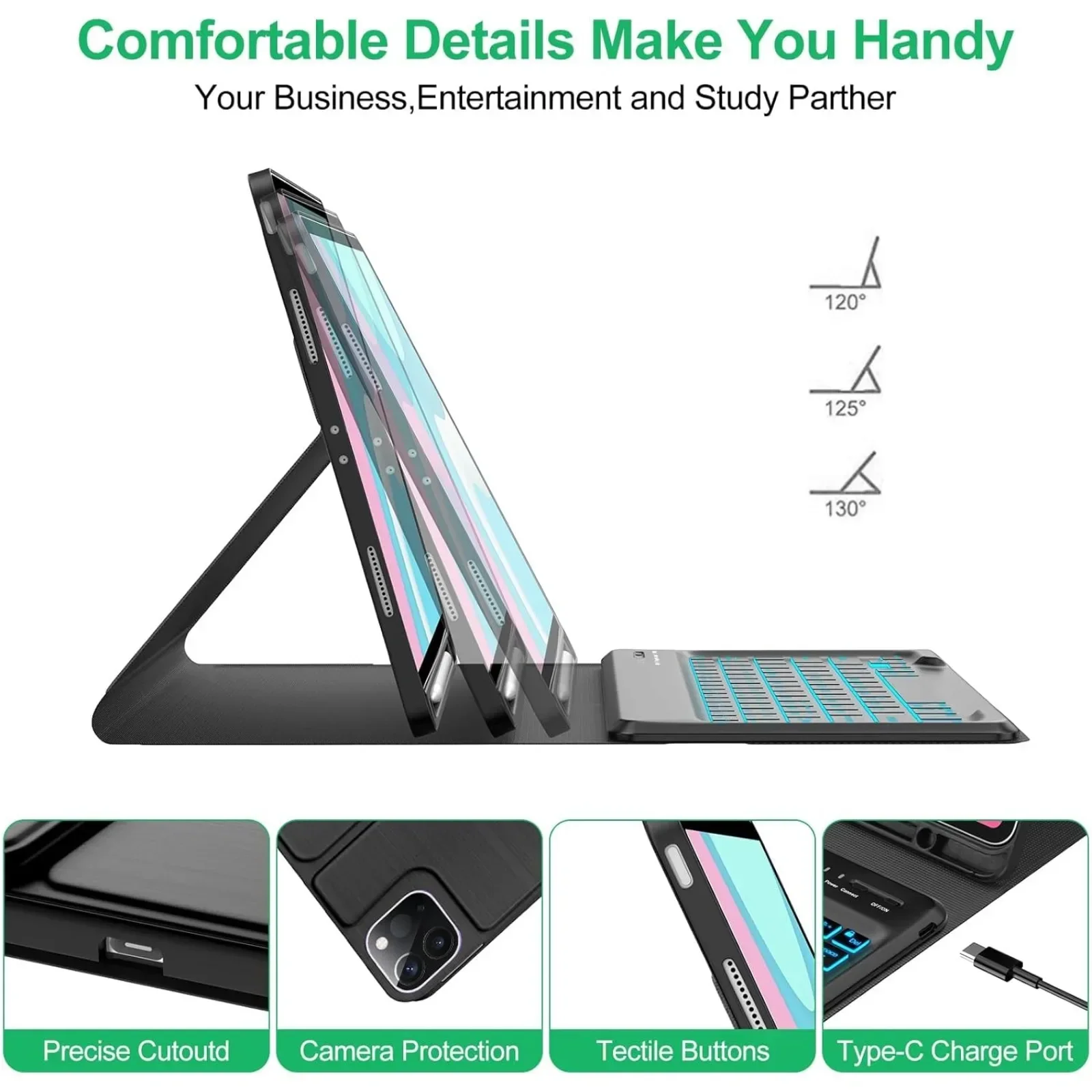 Keyboard Case&Mouse for HONOR  - Honor Tablet X9 Accessories recension och pris