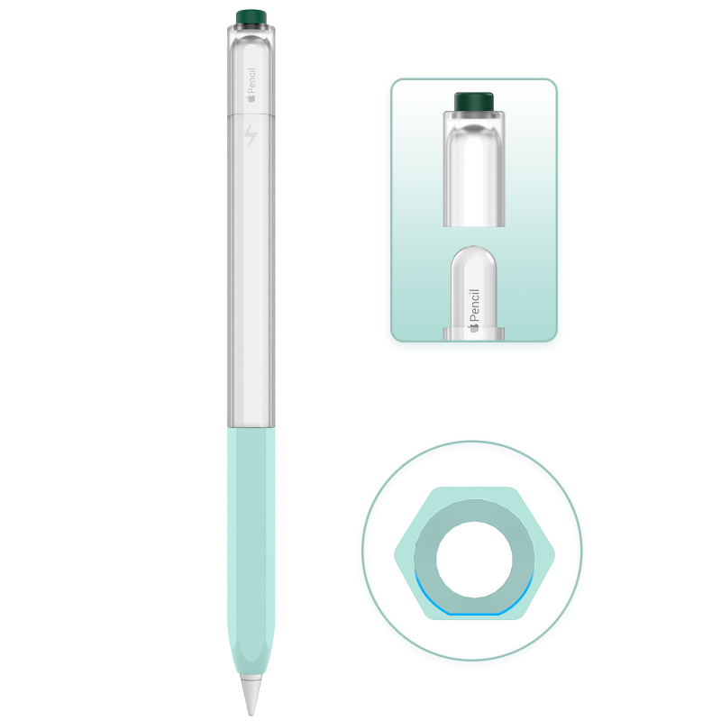 Jelly Color Translucent Silico - Tablet Pencil Accessories recension och pris