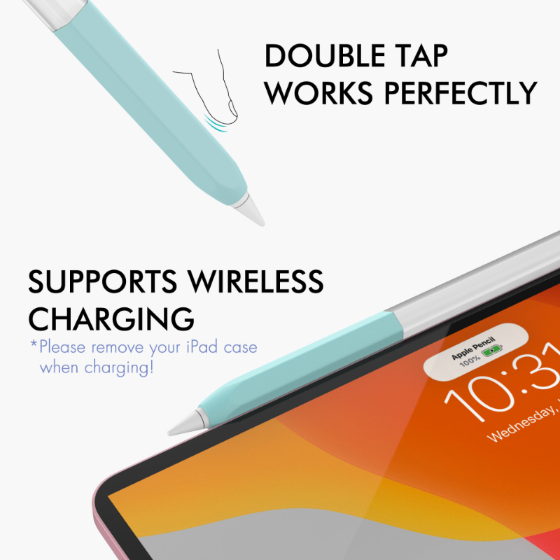 Jelly Color Translucent Silico - Tablet Pencil Accessories recension och pris