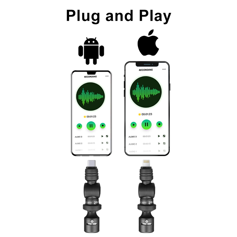 Saramonic Di UC Mini Microphon - Wired Earphone Lightning recension och pris