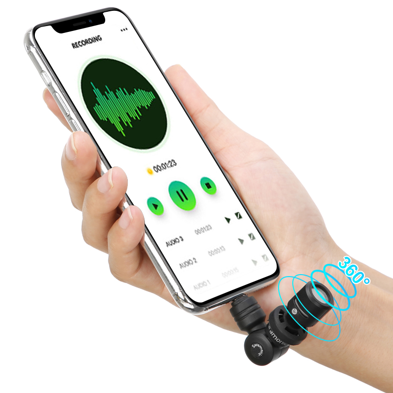 Saramonic Di UC Mini Microphon - Wired Earphone Lightning recension och pris