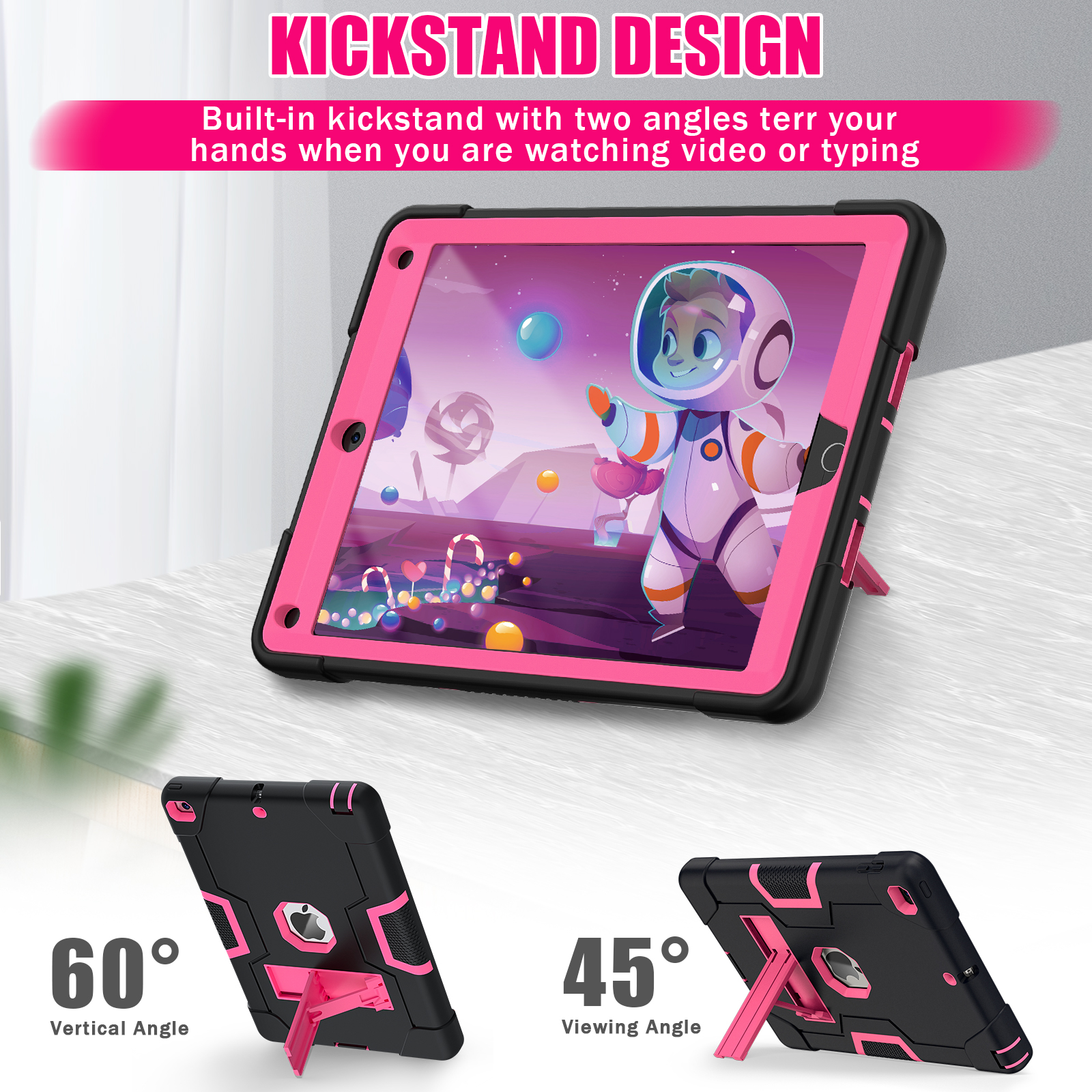 Rugged Case For New iPad 9.7 2 - Ipad Cover Folio recension och pris