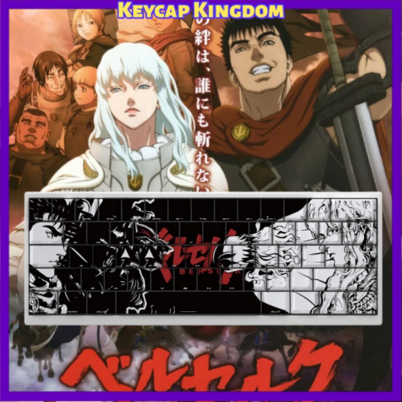BERSERK Theme Anime Keycap 98  - Tablet Accessories For Gaming recension och pris