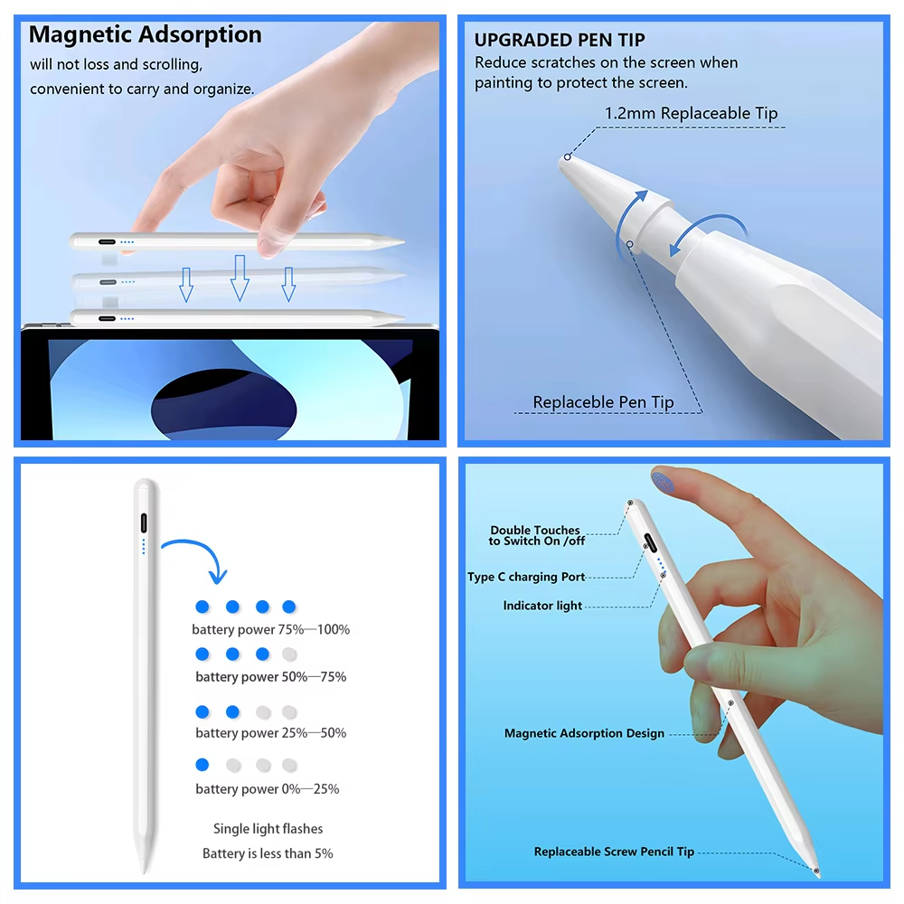 Active Stylus Pen for iPad Pen - Tablet Accessories Kids recension och pris
