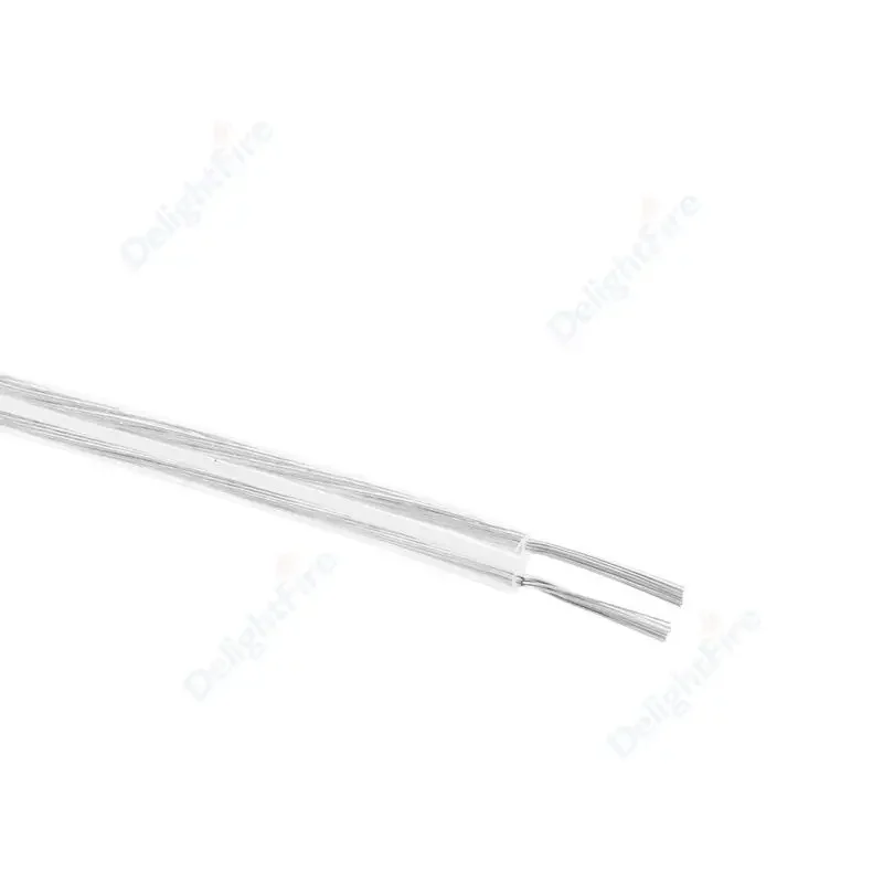 22 20 18 AWG 2 Pin Transparent - Wired Earphone Lightning recension och pris