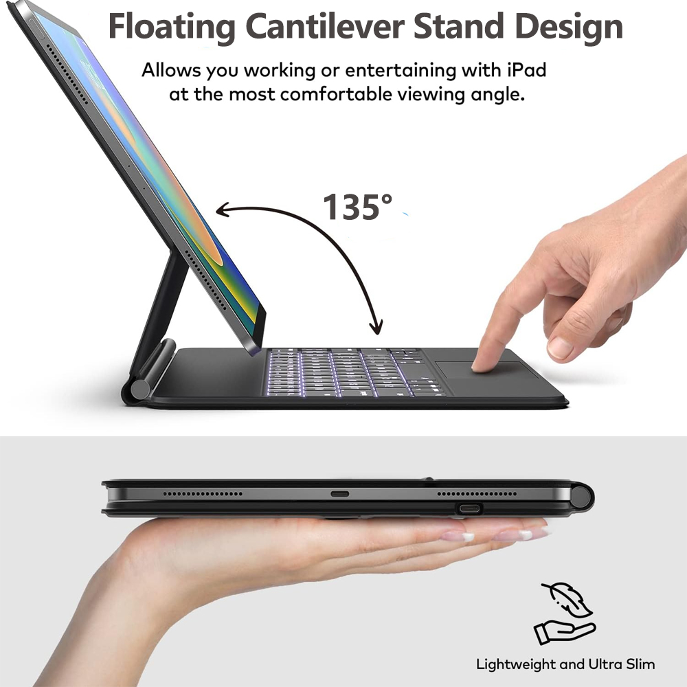 Magic Keyboard for iPad Air 11 - Ipad Cover Folio recension och pris