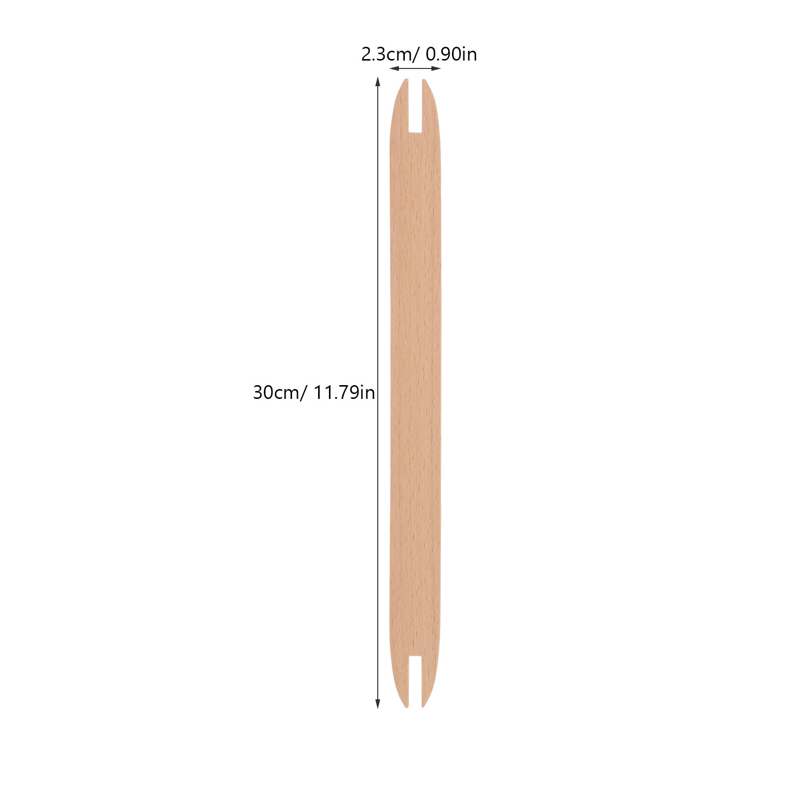 2Pcs Wooden Knitting Shuttles  - Tablet Weaving Accessories recension och pris