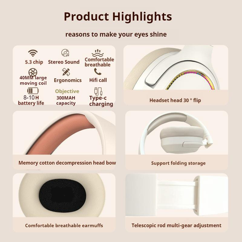 NEWMSNR Colorful Light Wireles - Wired Earphone Lightning recension och pris