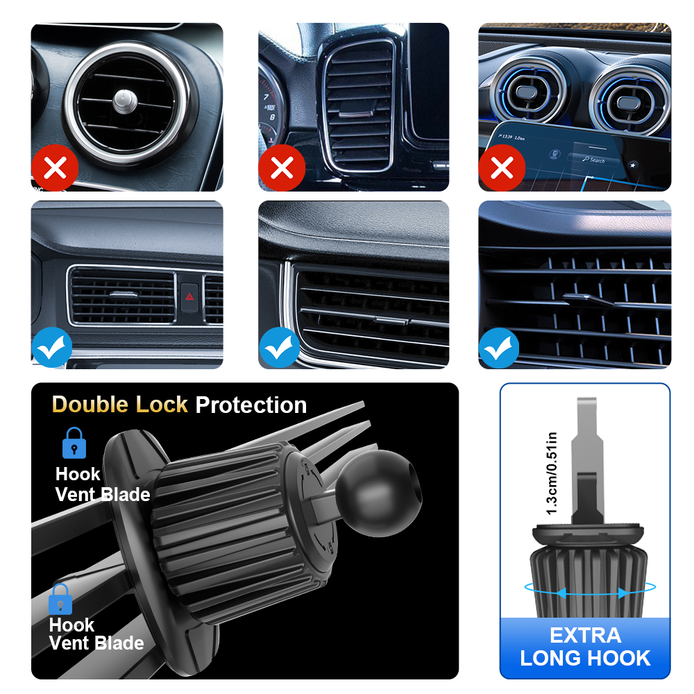Universal Car Air Vent Tablet  - Samsung Tablet With Accessories recension och pris